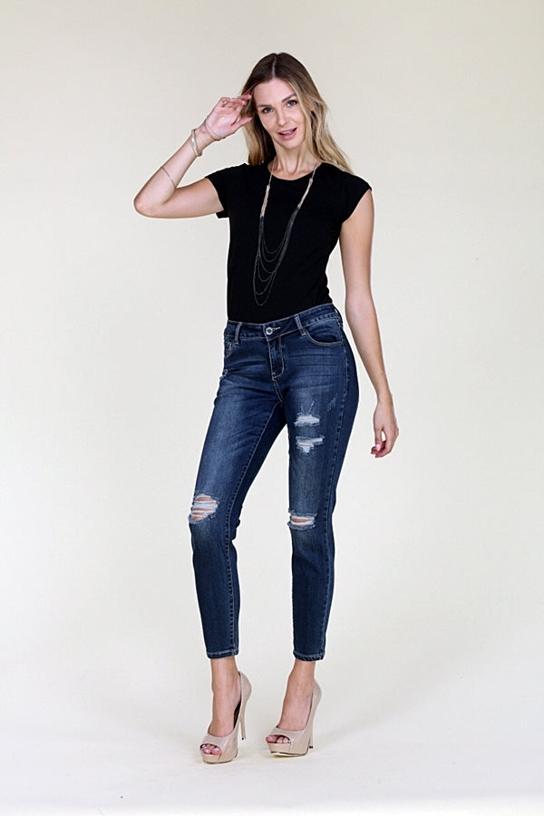 American Blue -Distressed Cotton Jeans ACP-761