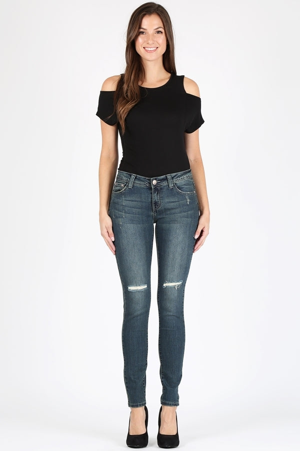 wholesale Distressed Denim jeans AMP-166