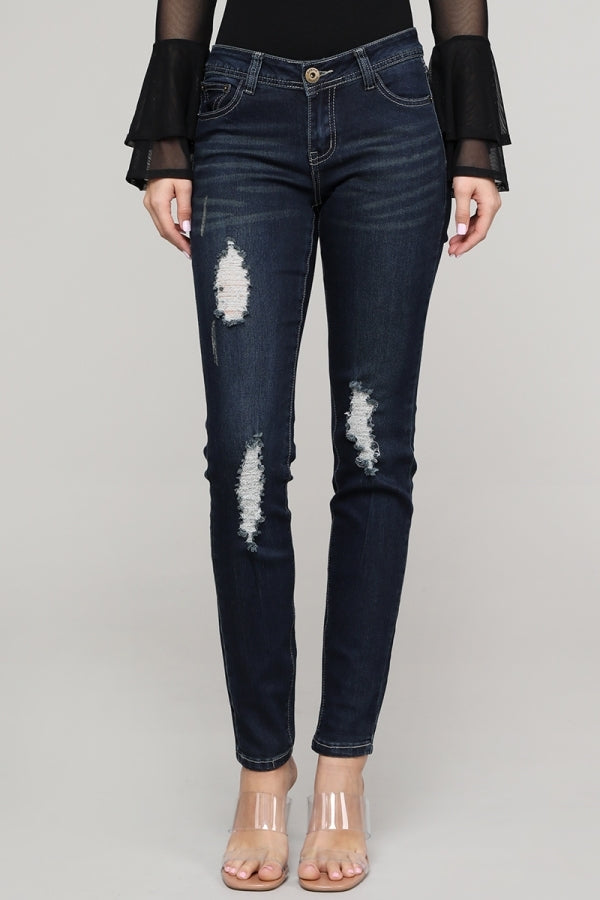 Premium Distressed Denim Jeans GAP-002