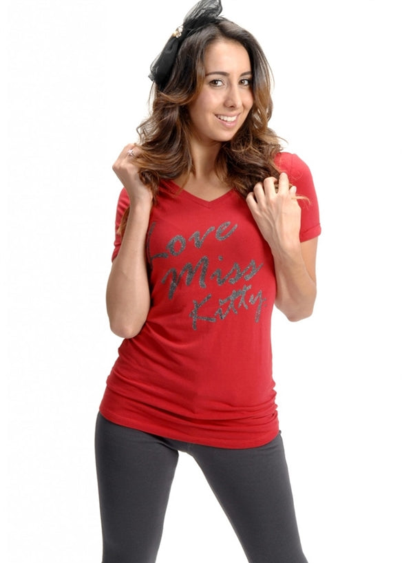 Wholesale Top P-3007-RED