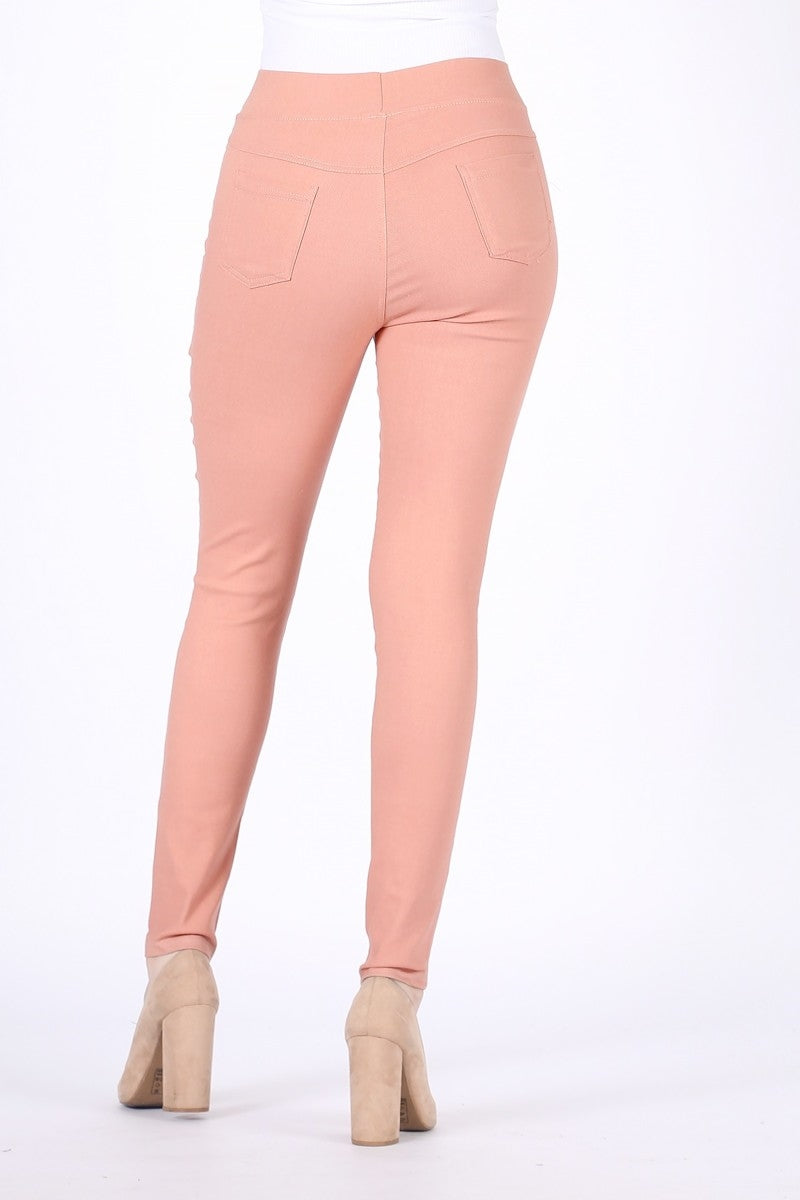 High Waist Super Stretch Skinny Jeggings Pants
