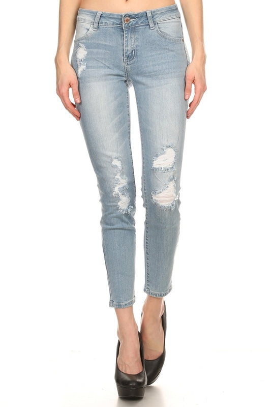American Blue -Distressed Cotton Jeans ACP-773