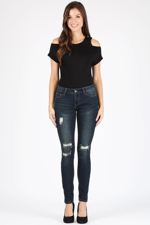 wholesale Distressed Denim jeans AMP-142