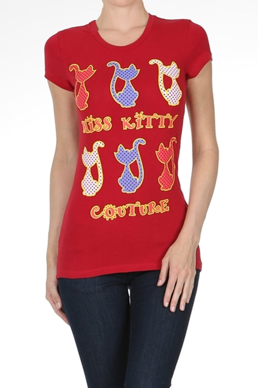 Wholesale Top C-115-RED