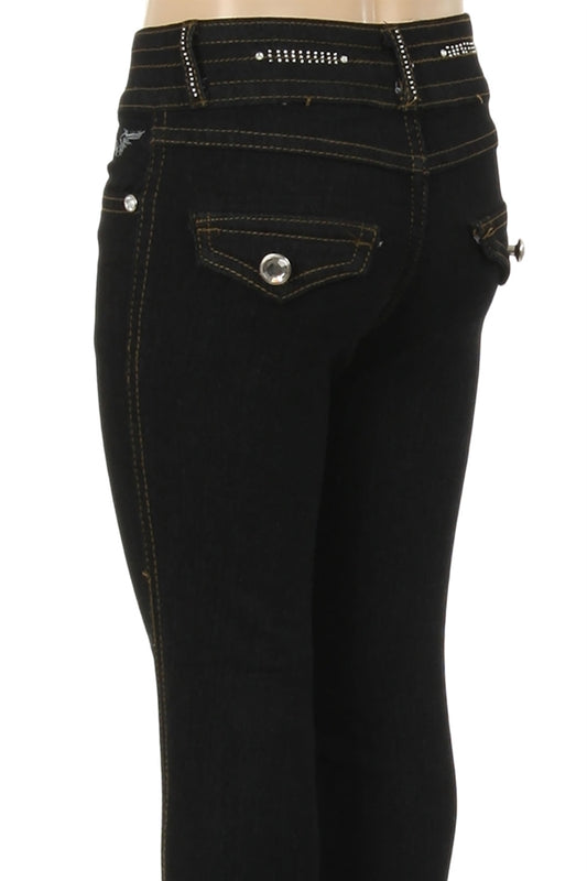 CHPS 502 Kids Denim Jeans Black