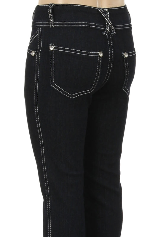 CHPS 503 Kids Denim Jeans-Black