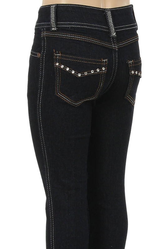 CHPS 504 Kids Denim Jeans-black
