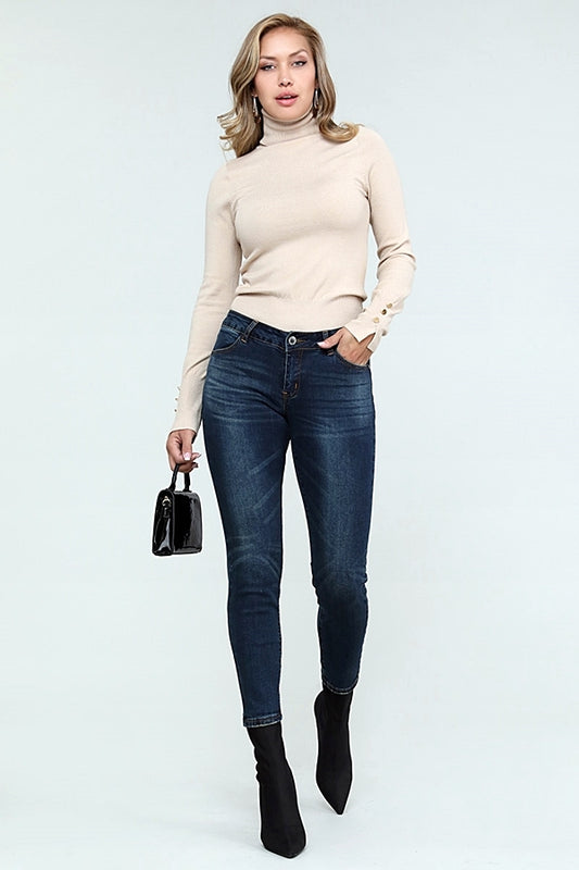 Wholesale distressed Denim Jeans CLA-15D-65