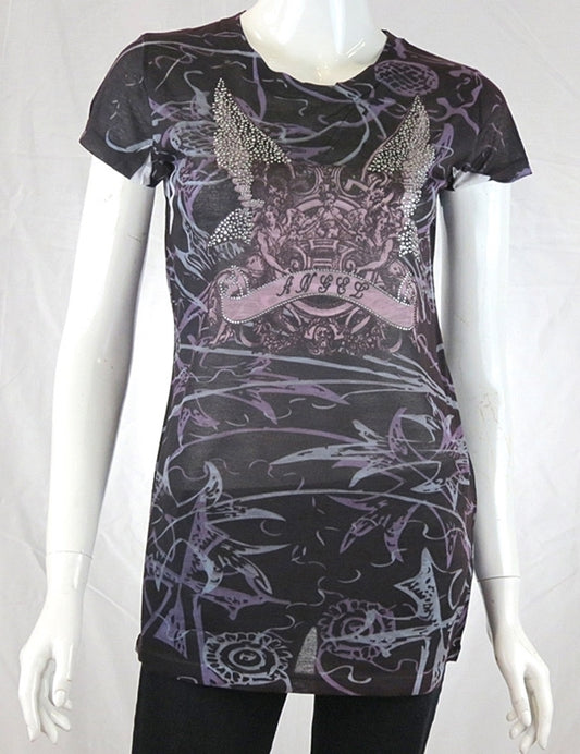 Wholesale Sublimation print tops for juniors (CS213)