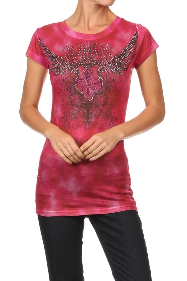 Wholesale Sublimation printed tops (CS271)