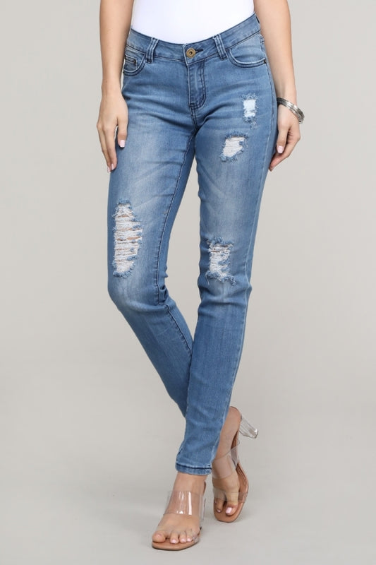 Premium Distressed Denim Jeans GAP-005