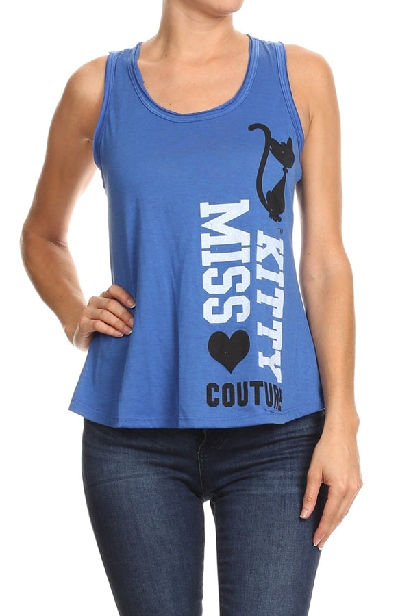 Wholesale women Tank Tops MKCP-1006-royal