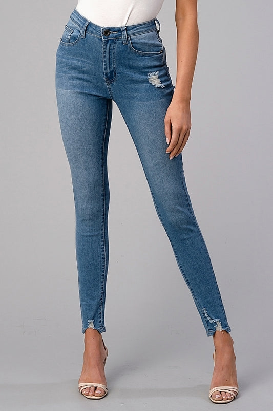 American Blue - Distressed skinny denim Jeans VTR-004