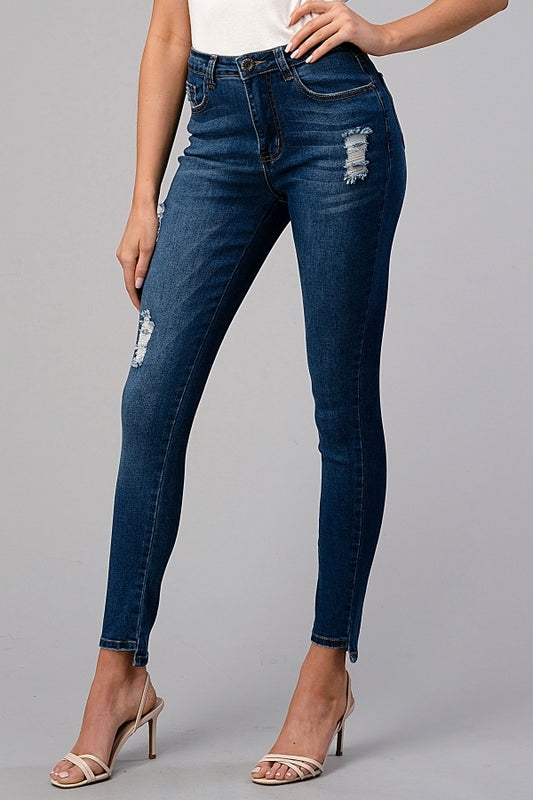 American Blue - Distressed skinny denim Jeans VTR-007