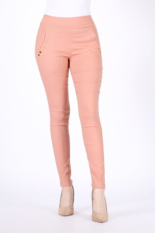 High Waist Super Stretch Skinny Jeggings Pants