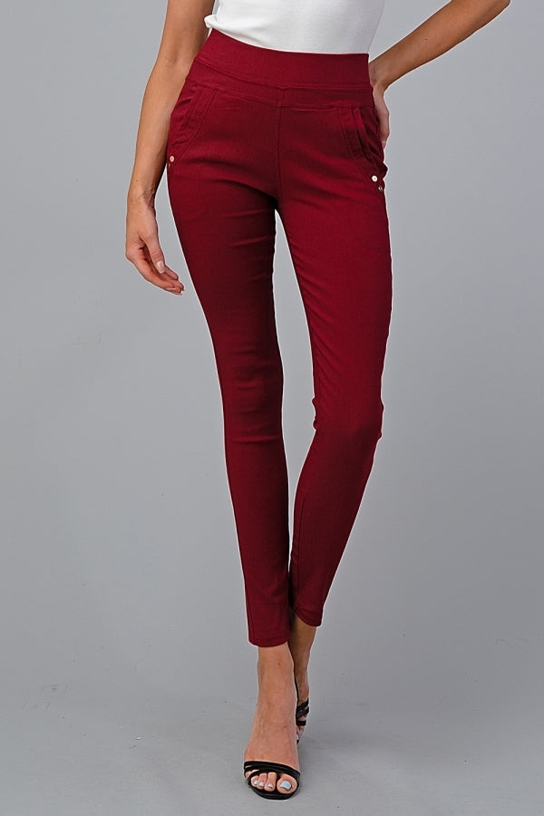 High Waist Super Stretch Skinny Jeggings Pants