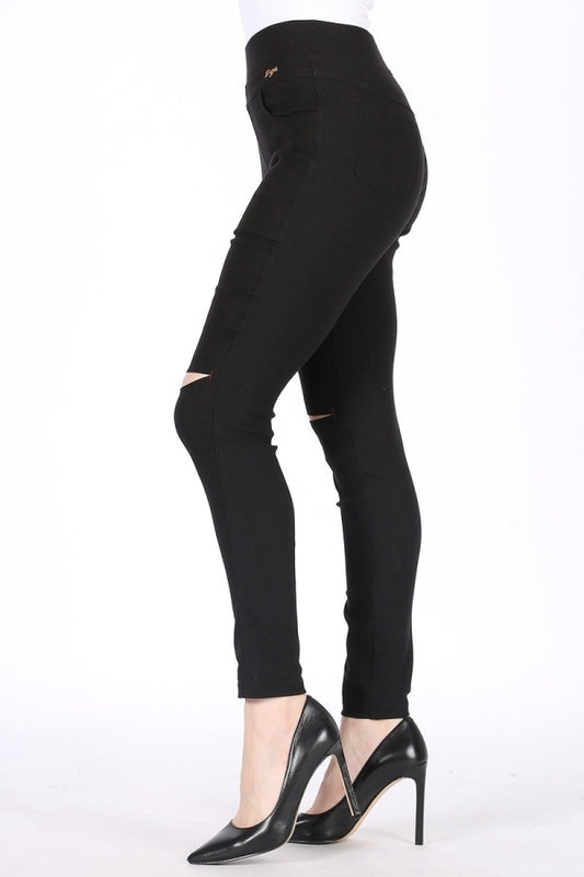 Juniors Mid-rise Stretch Skinny Jeggings Pants
